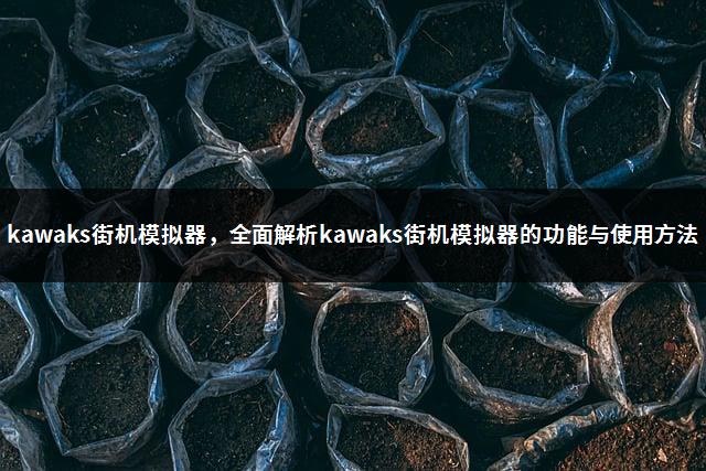 kawaks街机模拟器，全面解析kawaks街机模拟器的功能与使用方法-1